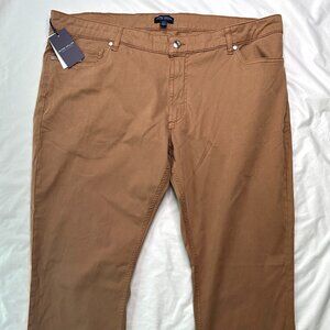 Peter Millar Crown Crafted Wayfare Tailored Pants TAW Tan Camel 40x32 (40x31)